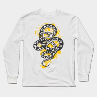 hand drawn snake Long Sleeve T-Shirt